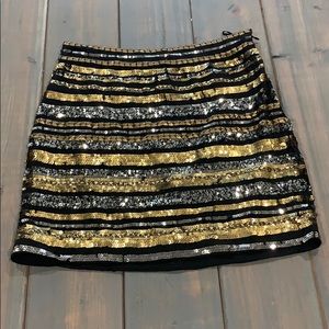 Piper lime mini skirt